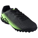 Vizari Kid's Santos Junior Turf Soccer Shoes for Boys and Girls (Black/Green,2.5)-2