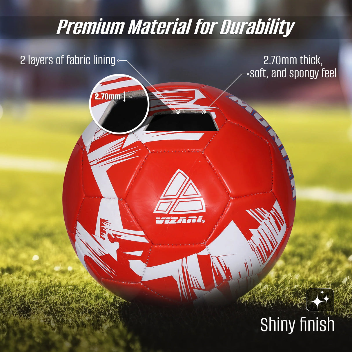 Vizari Club Team Mini Soccer Balls-2