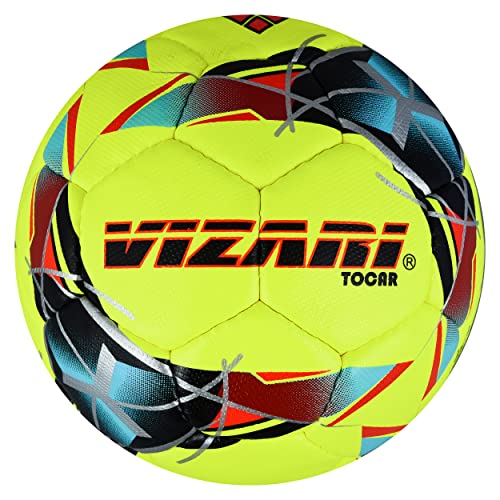 Vizari Tocara Premium Bright Colour Textured Hand Stitched Futsal Soccer Ball-1