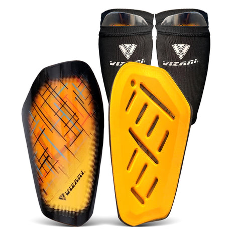 Vizari Soquel Soccer Slip in Shin Guard with Pocketed Sleeve