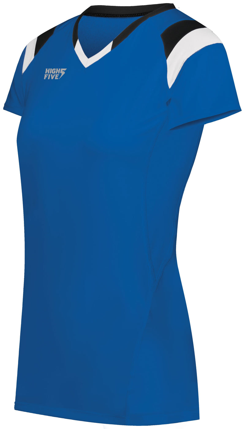 HighFive Adult TruHit Tri-Color Short Sleeve Volleyball Jersey
