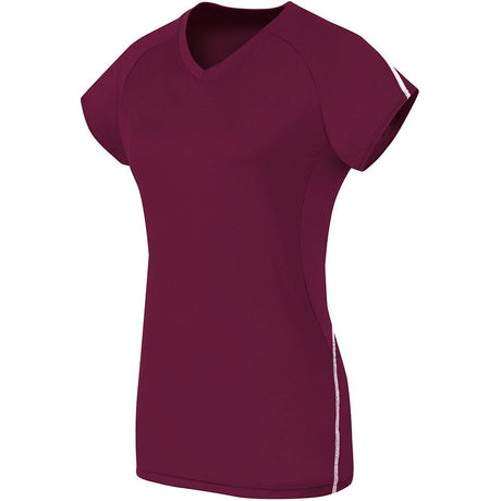 High Five Adult Short Sleeve Solid Volleyball Jersey High Five