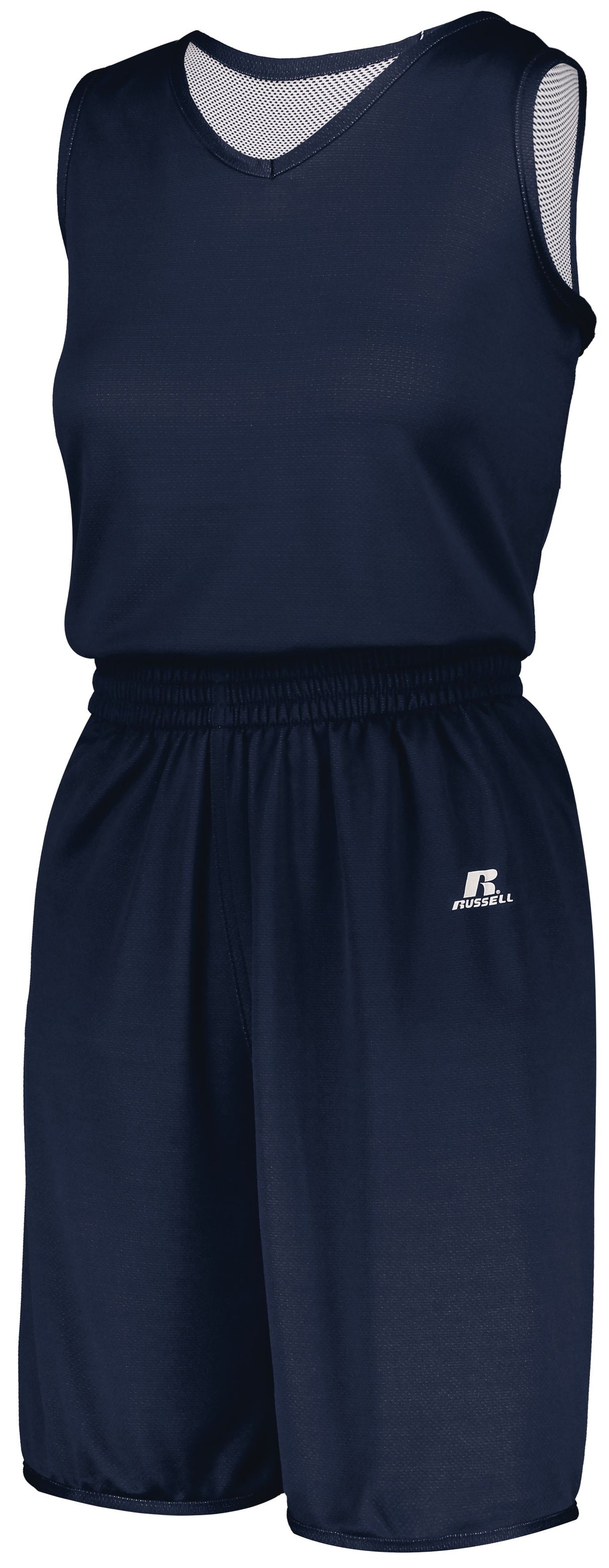 Russell Women's Undivided Solid Single Ply Reversible Jersey Russell Team