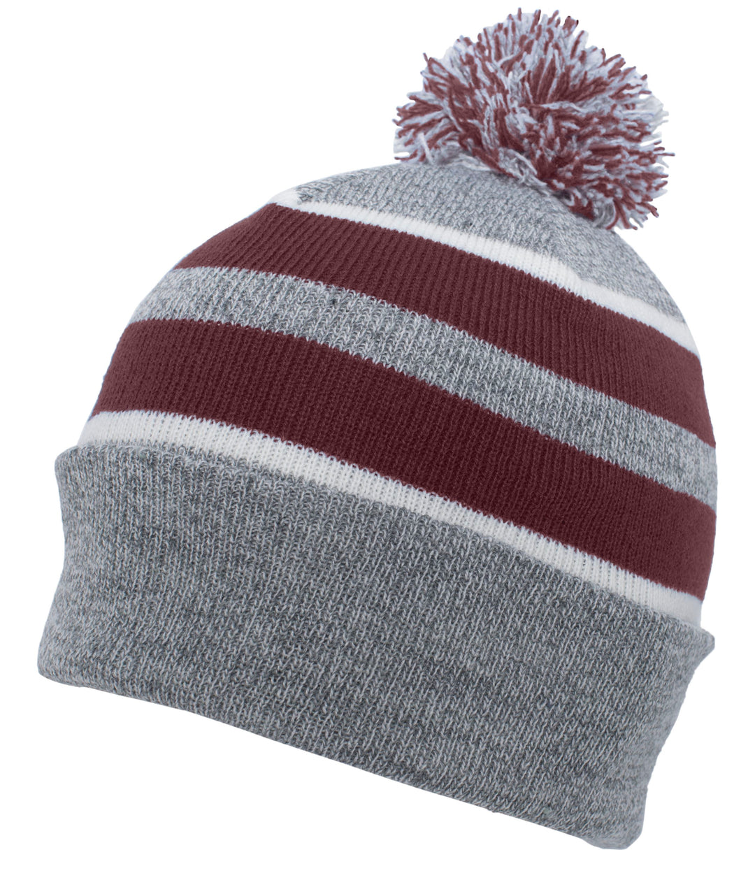 Pacific Headwear Knit Fold Over Pom-Pom Beanie Pacific Headwear