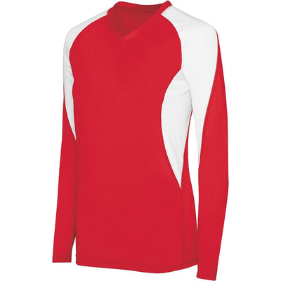 HighFive Girl's Long Sleeve Volleyball Court Jersey
