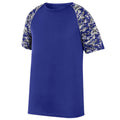 Augusta Youth Color Block Digi Camo Baseball Jersey Augusta