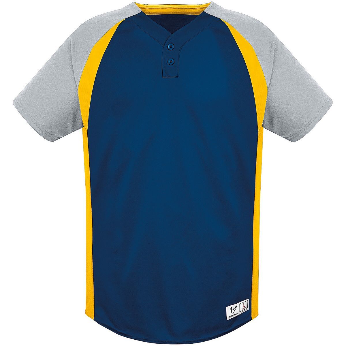 High Five Adult Gravity Two-Button Baseball Jersey High Five