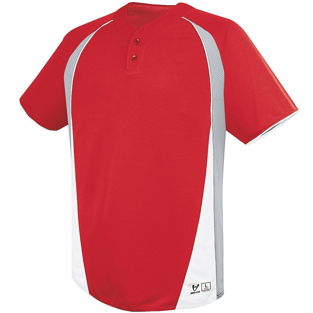 Augusta Youth Ace Two-Button Baseball Jersey Augusta