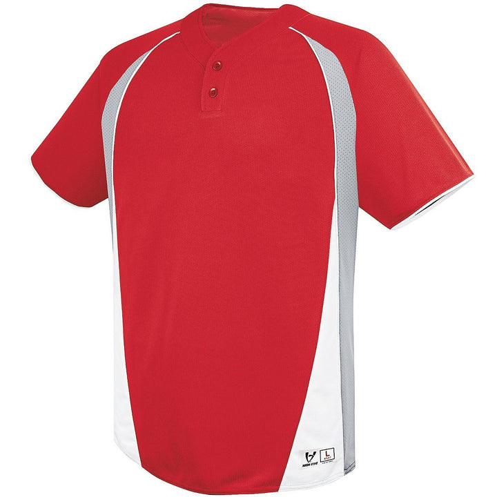 Augusta Youth Ace Two-Button Baseball Jersey Augusta