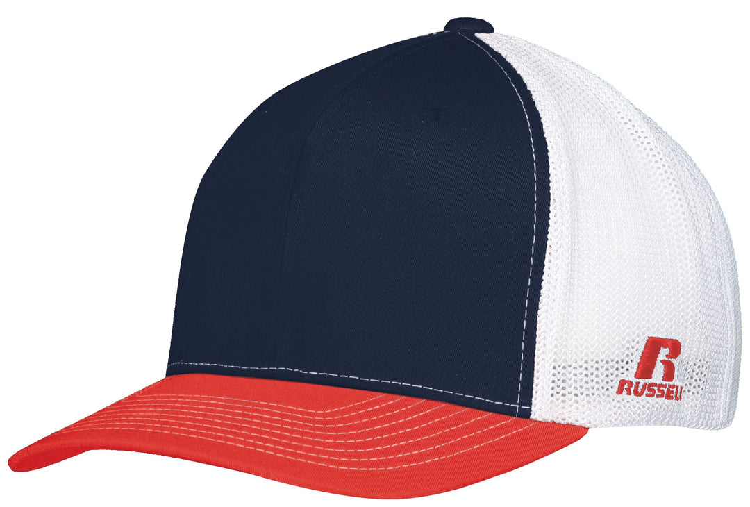 Russell Youth Flexfit Twill Mesh Cap Russell Team