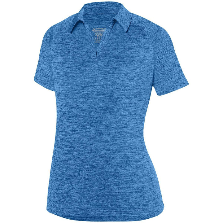 Augusta Women's Intensify Black Heather Polo Augusta
