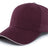Pacific Headwear Brushed Twill Cap With Sandwich Bill Pacific Headwear