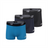 New Balance Men's Mesh 3 Inch Boxer Brief No Fly 3 Pack