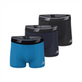 New Balance Men's Mesh 3 Inch Boxer Brief No Fly 3 Pack
