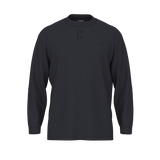 New Balance Men's Numeric Waffle Knit Long Sleeve Henley