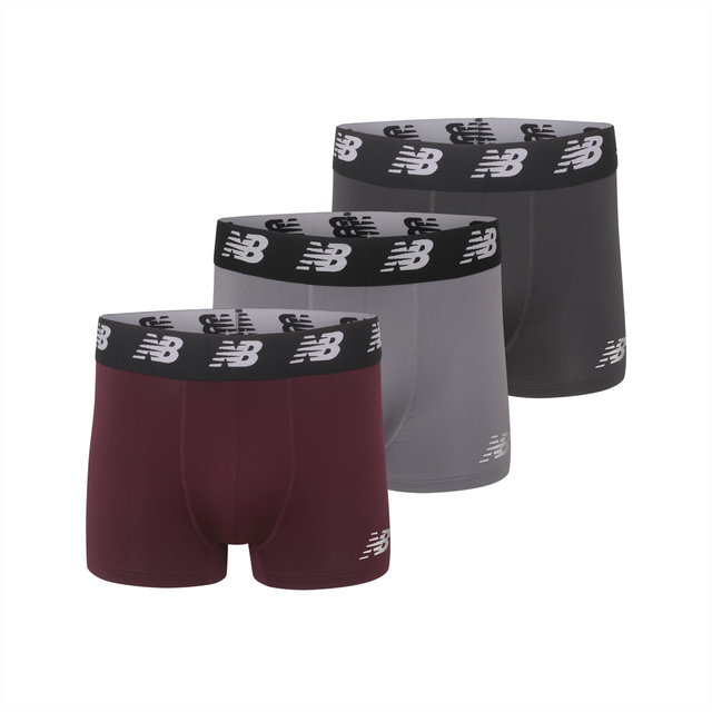 New Balance Men's Premium 3 Inch Trunk Boxer Brief