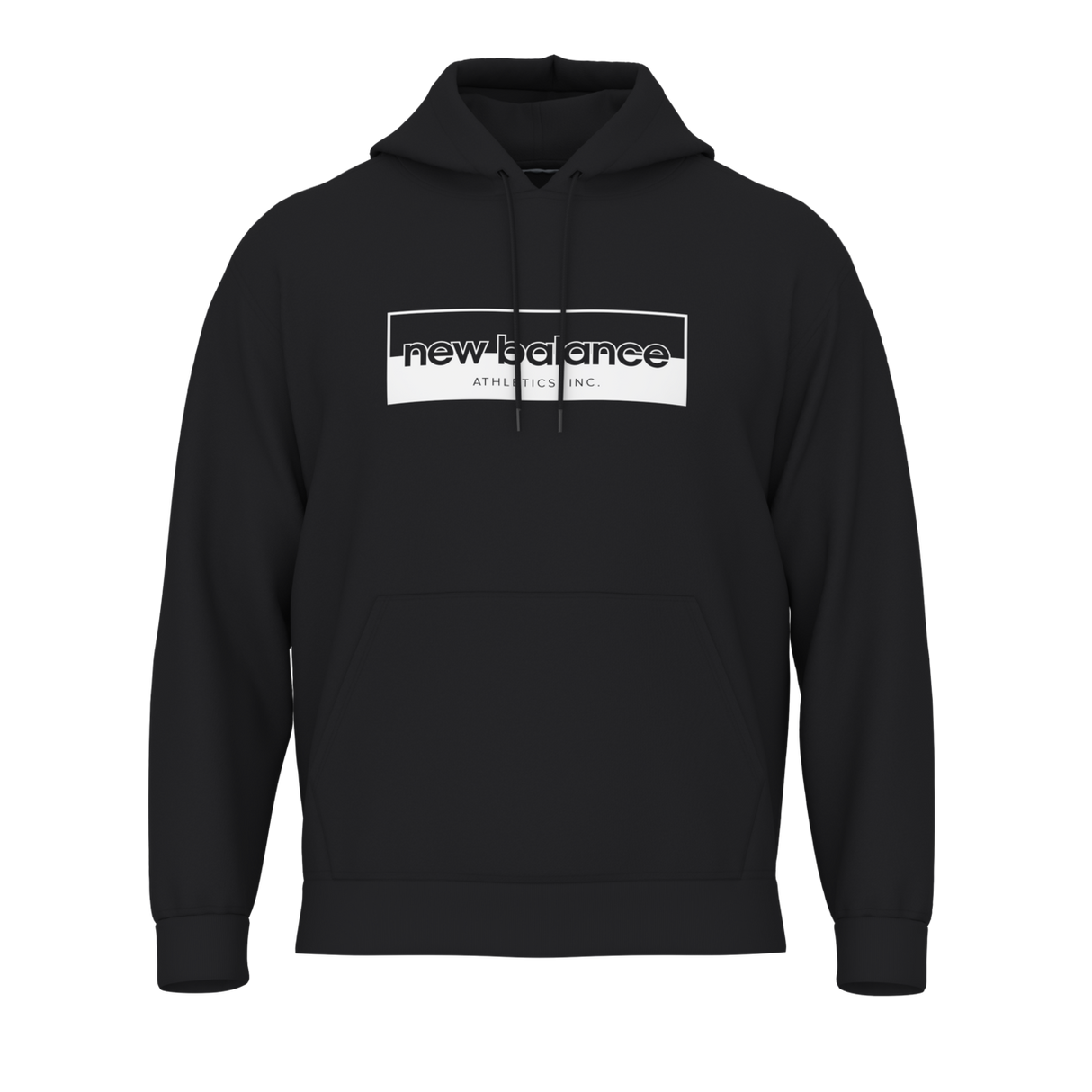 New Balance Men's Rectangular Logo Hoodie