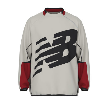 New Balance Men's Basketball Windbreaker Pullover Top