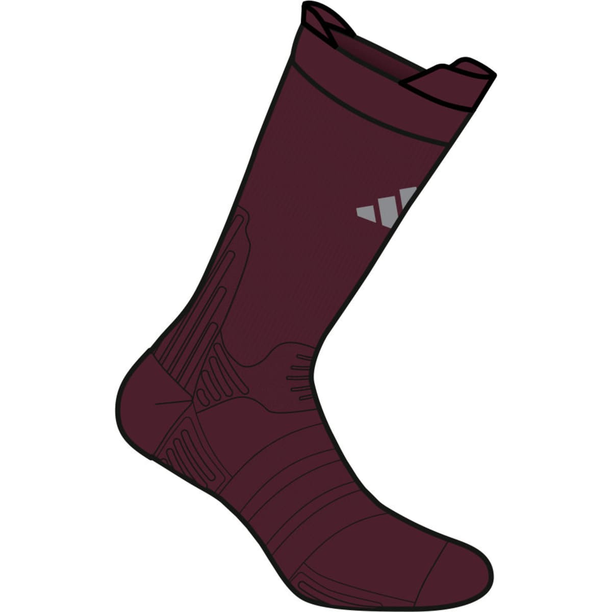 adidas Unisex Tennis Crew Socks Cushioned 1 Pair Pack