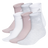 adidas Women's Classic Cushioned 6-Pack Quarter Sock-1