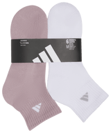 adidas Women's Classic Cushioned 6-Pack Quarter Sock-5