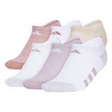 adidas Girl's Athletic Cushioned 6-Pack No Show Sock Unisex Accessories Socks