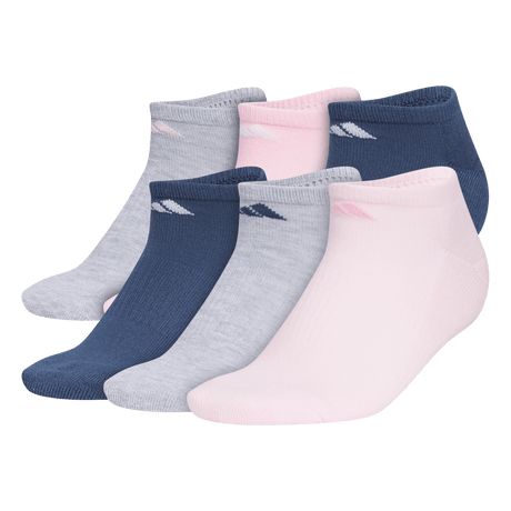 adidas Women's Athletic Cushioned 6-Pack No Show Sock Unisex Accessories Socks