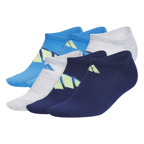 adidas Youth Superlite Classic 2.0 6-Pack No Show Sock Unisex Accessories Socks