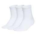 adidas Women's Luxe 3-Pack High Quarter Sock Unisex Accessories Socks