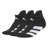 adidas Women's EVO 3-Pack No Show Sock-1
