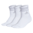 adidas Women's Cushioned 3-Stripe 3.0 3-Pack High Quarter Sock Unisex Accessories Socks