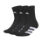 adidas Men's EVO 3-Pack High Quarter Sock-1