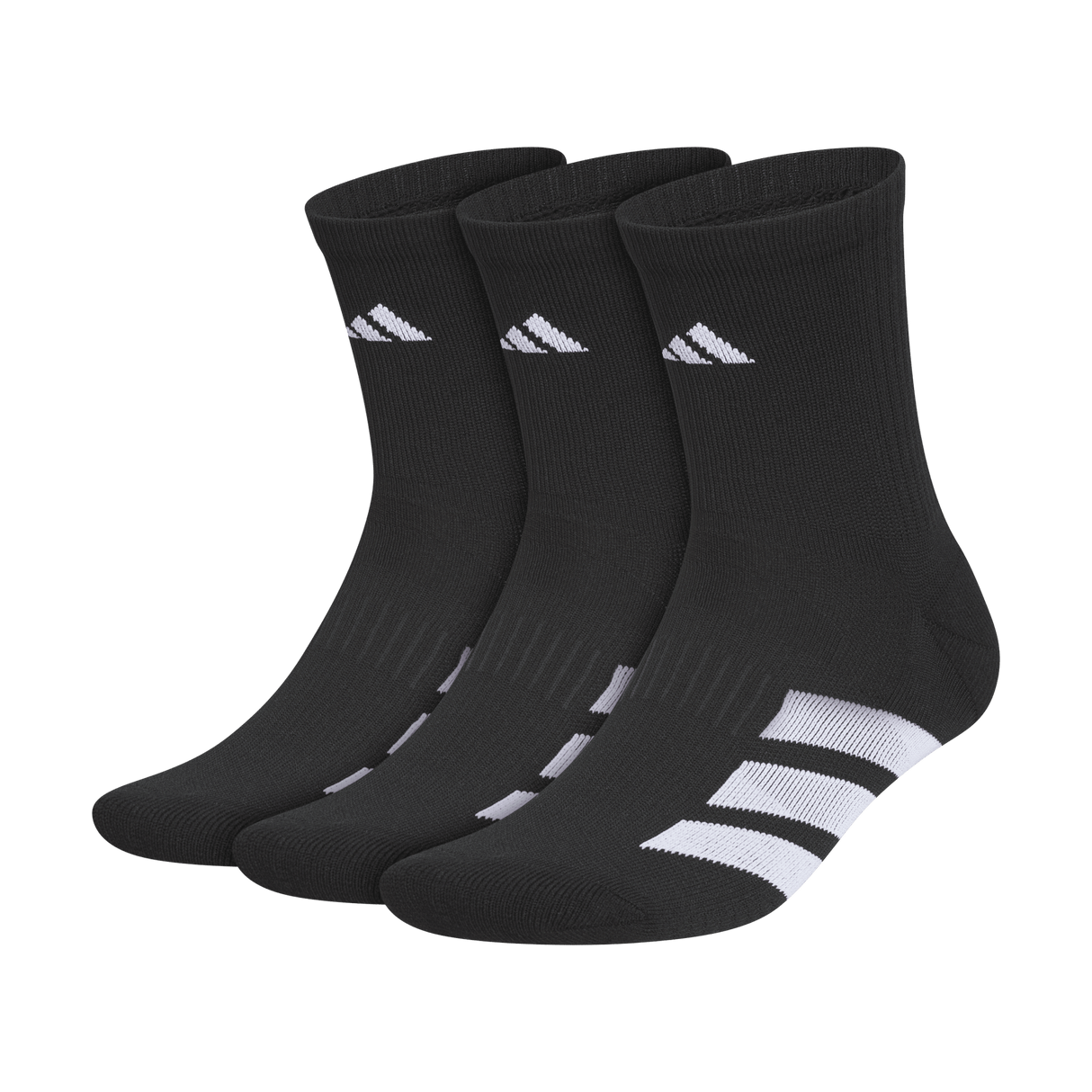 adidas Men's EVO 3-Pack High Quarter Sock-1