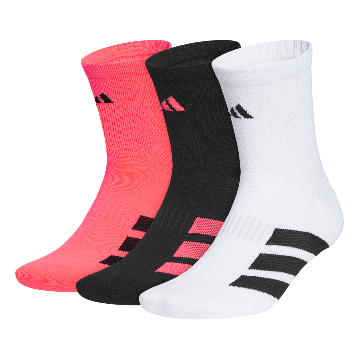 adidas Men's EVO 3-Pack High Quarter Sock-1