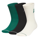adidas Men's Foundation Sport 3.0 3-Pack Crew Sock Unisex Accessories Socks