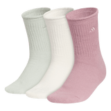 adidas Women's Cushioned Comfort 3.0 3-Pack Crew Sock-1