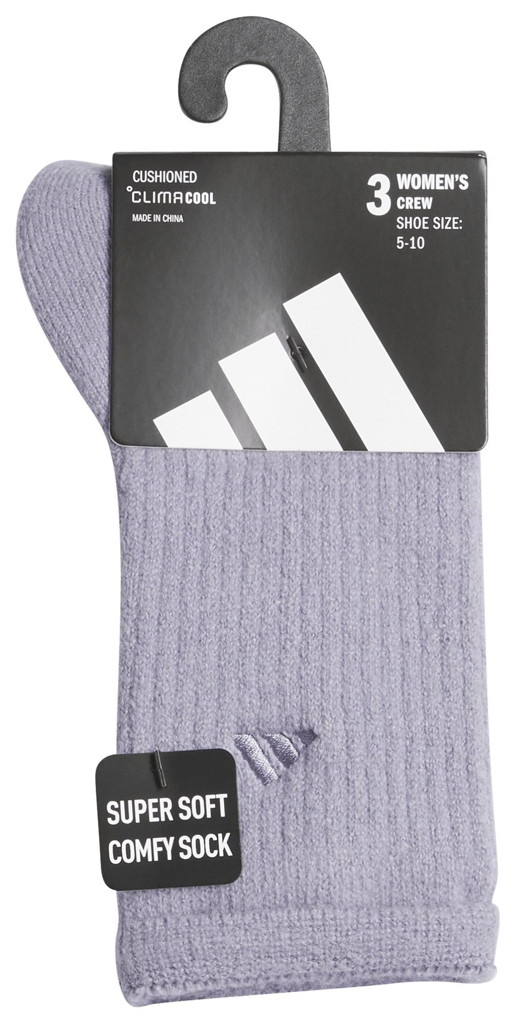 adidas Women's Cushioned Comfort 3.0 3-Pack Crew Sock-6