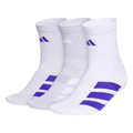 adidas Women's EVO 3-Pack High Quarter Sock-1