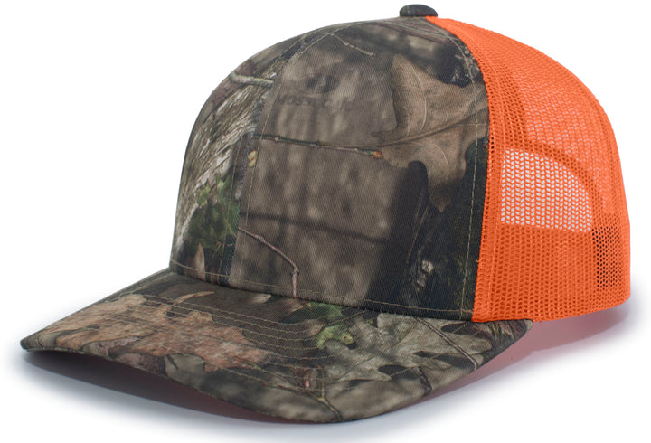 Pacific Headwear Camo Snapback Trucker Cap Pacific Headwear