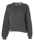 Independent Trading Co. Women's California Wave Wash Sunday Crewneck Sweatshirt-1