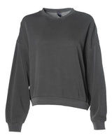 Independent Trading Co. Women's California Wave Wash Sunday Crewneck Sweatshirt-1