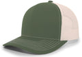 Pacific Headwear Contrast Stitch Trucker Snapback Pacific Headwear