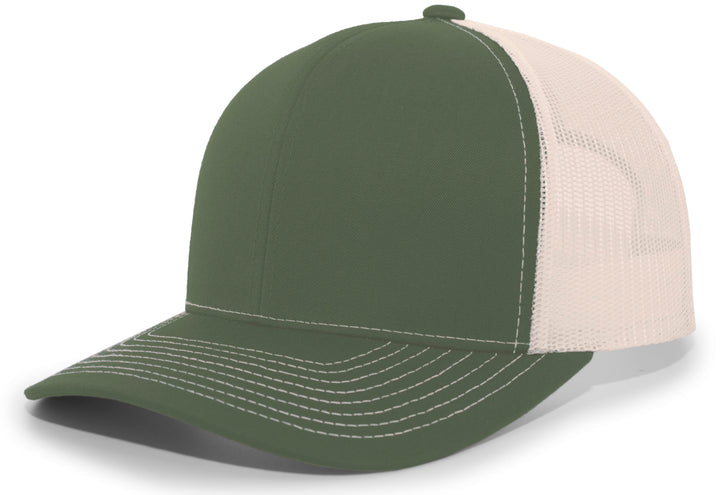 Pacific Headwear Contrast Stitch Trucker Snapback Pacific Headwear