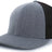 Pacific Headwear Heather Trucker Flexfit Cap Pacific Headwear