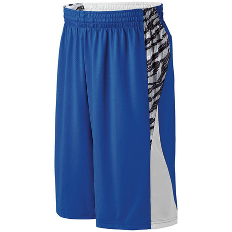 High Five Adult Printed Campus Reversible Basketball Shorts High Five