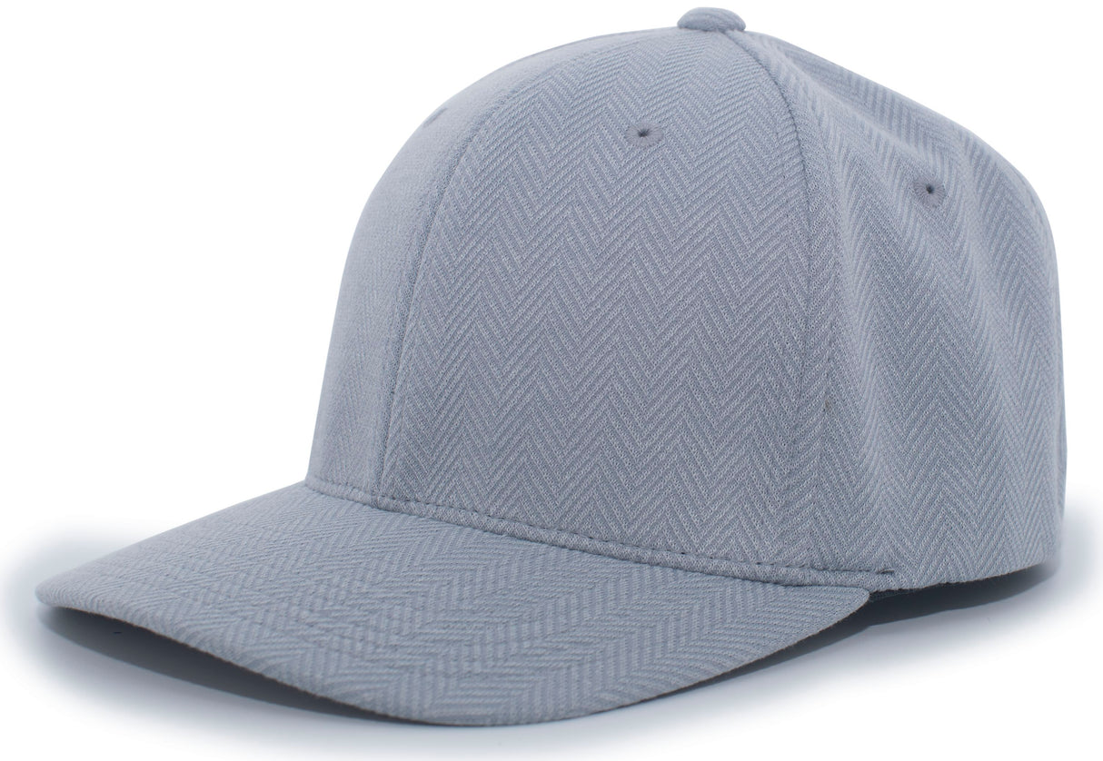 Pacific Headwear Herringbone Poly/Rayon Flexfit Cap Pacific Headwear