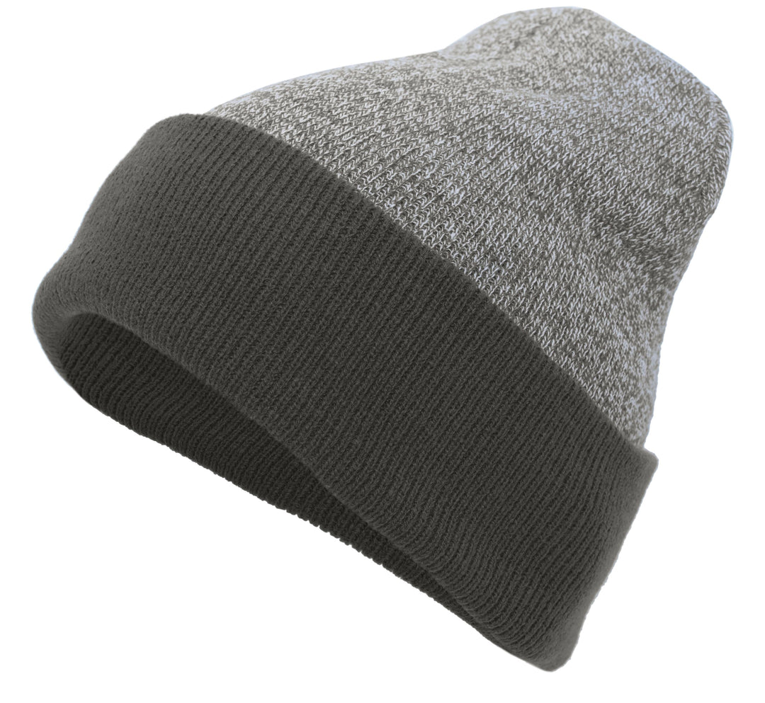 Pacific Headwear Heather Two-Tone Cuff Beanie Pacific Headwear