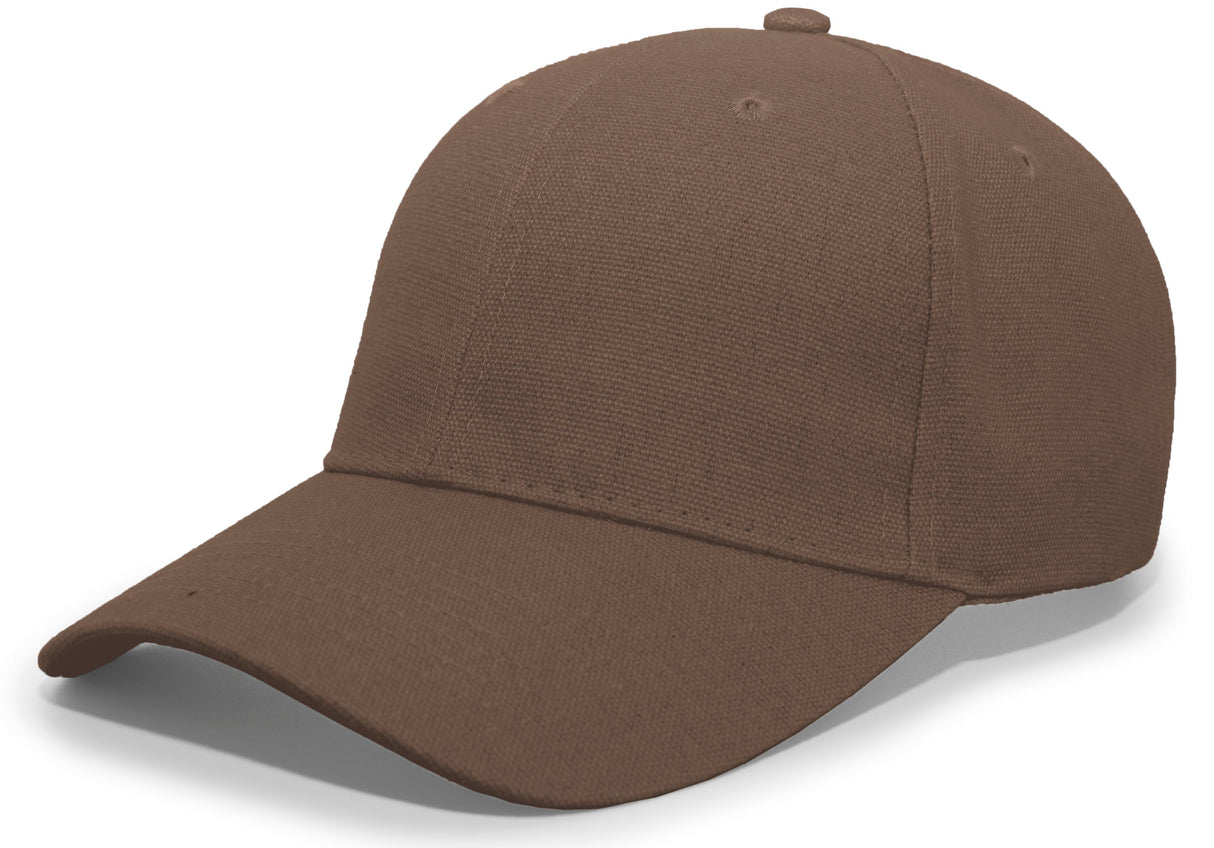 Pacific Headwear Heavyweight Cotton Duck Hook-And-Loop Adjustable Cap Pacific Headwear