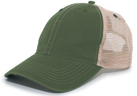 Pacific Headwear Vintage "Dirty" Trucker Snapback Cap Pacific Headwear