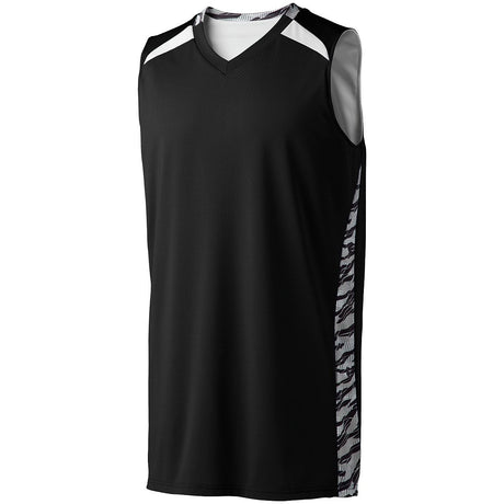 High Five Adult Printed Campus Reversible Basketball Jersey High Five